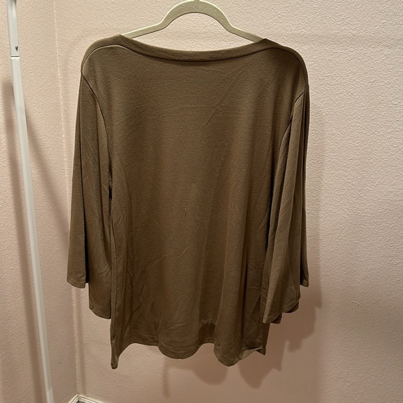 Zenana Bell Sleeve Top - Picture 5 of 8